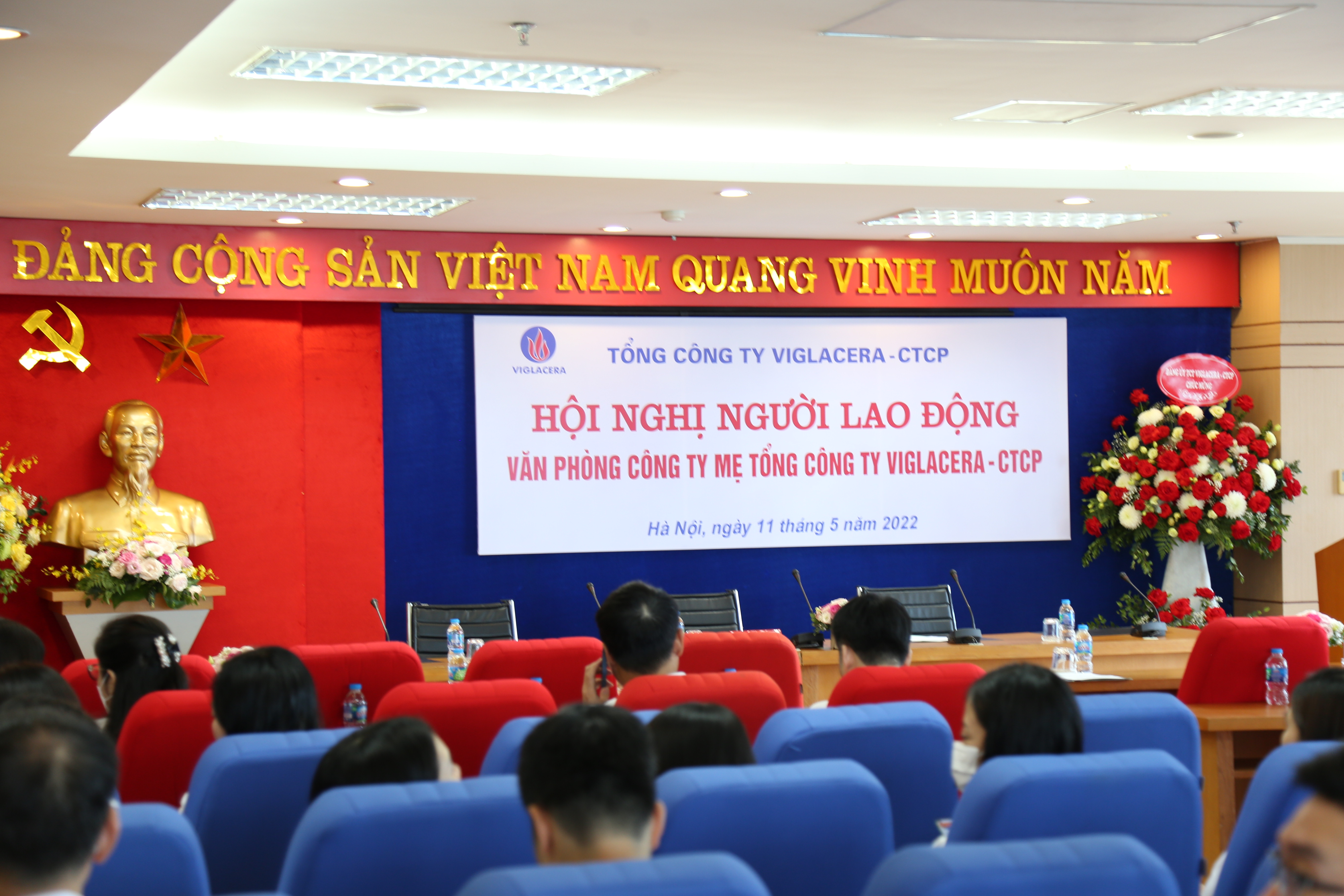 Tổng công ty Viglacera – CTCP tổ chức Hội nghị Người lao động tại Văn phòng công ty mẹ năm 2022